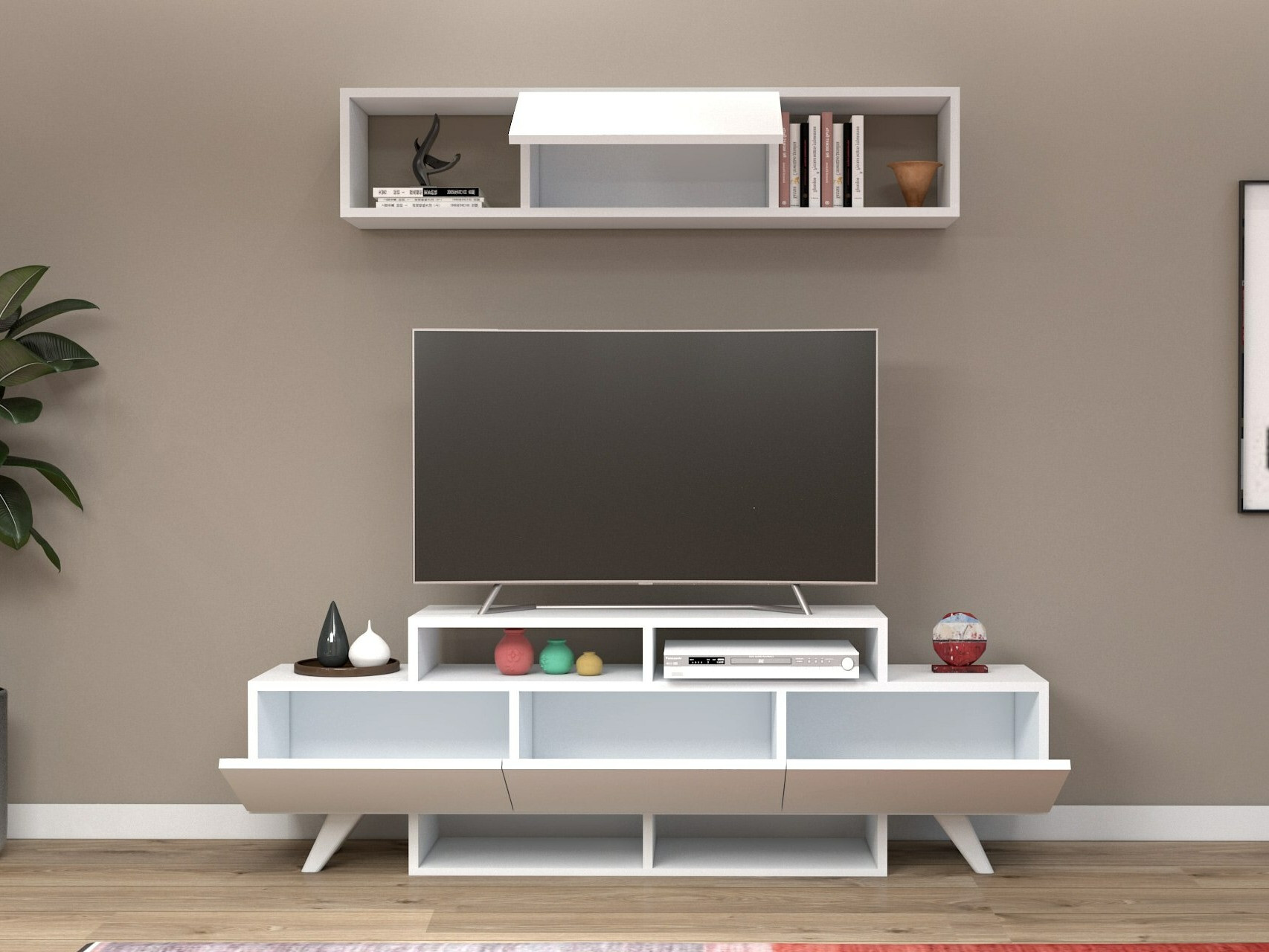 Mueble TV Kailua 1849 (Blanco)