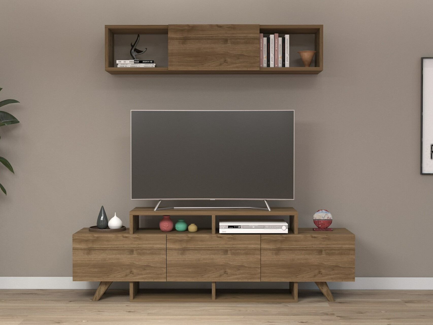 Mueble TV Kailua 1849 (Nogal)