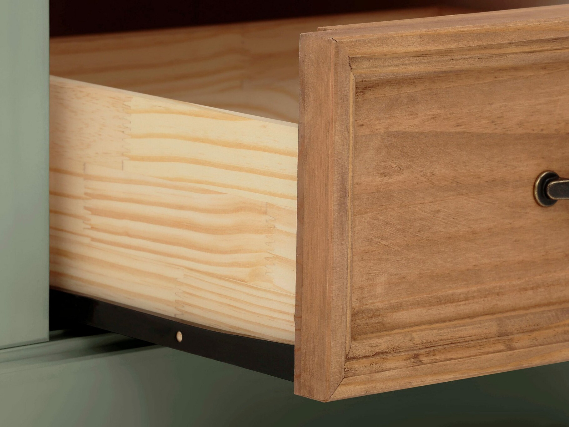 Mueble TV Tolelio 122 (Verde + Pino)