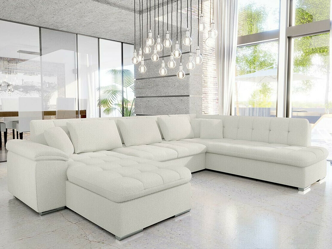 Sofá rinconero Comfivo 180 (Boucle Baloo 2073)