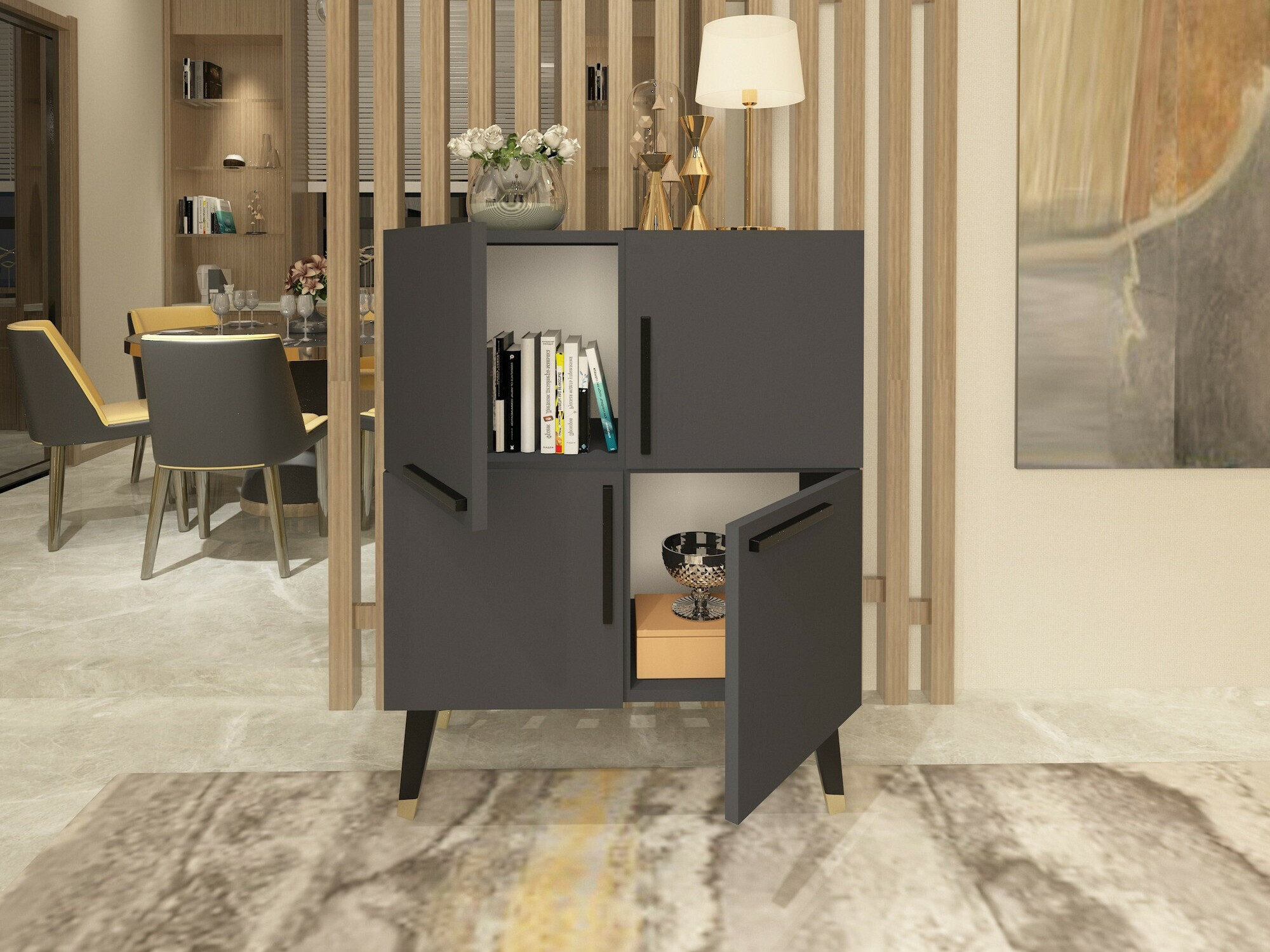 Aparador Kailua 1867 (Antracita)