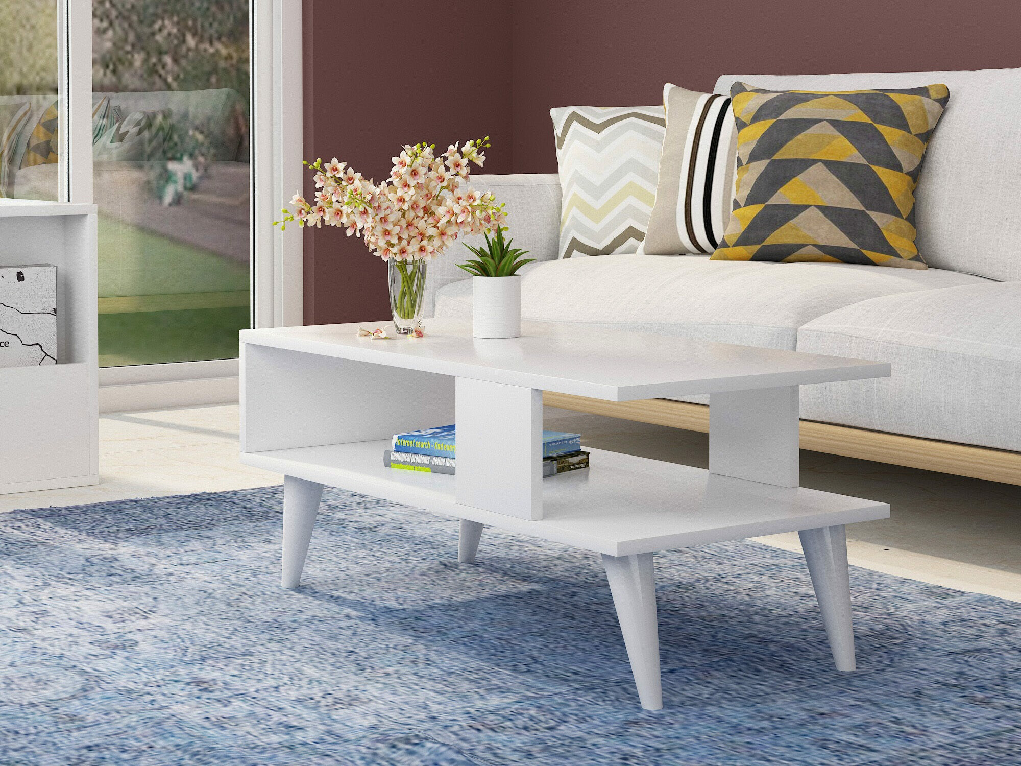 Mesa de centro Kailua 1866 (Blanco)