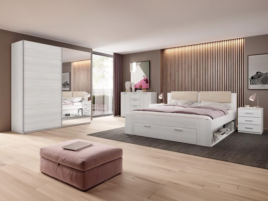 Conjunto de dormitorio Levruvu 114