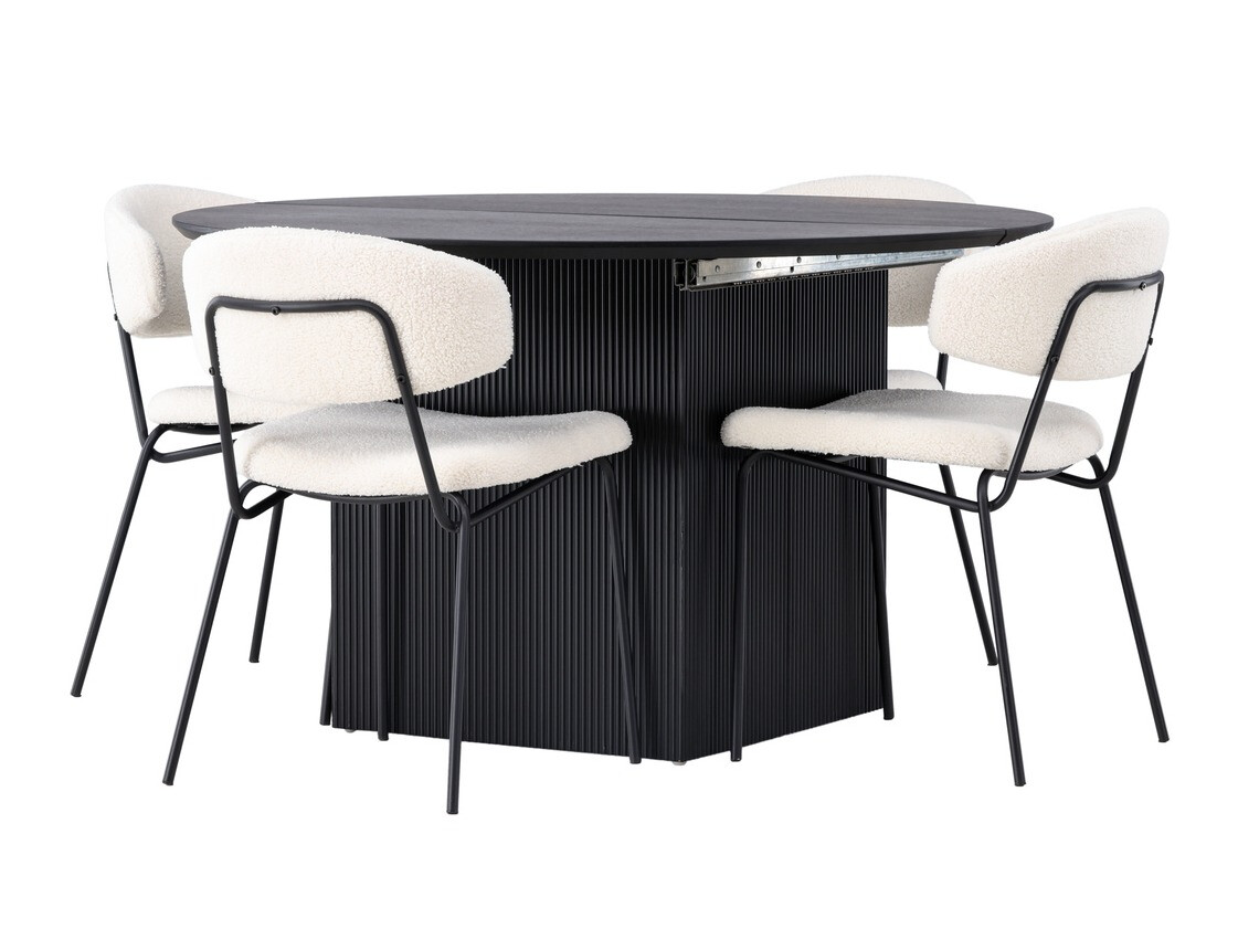 Conjunto de mesas y sillas para comedor Dallas 4334