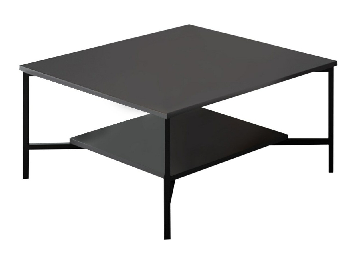 Conjunto de salón Kailua 2397 (Antracita + Negro)