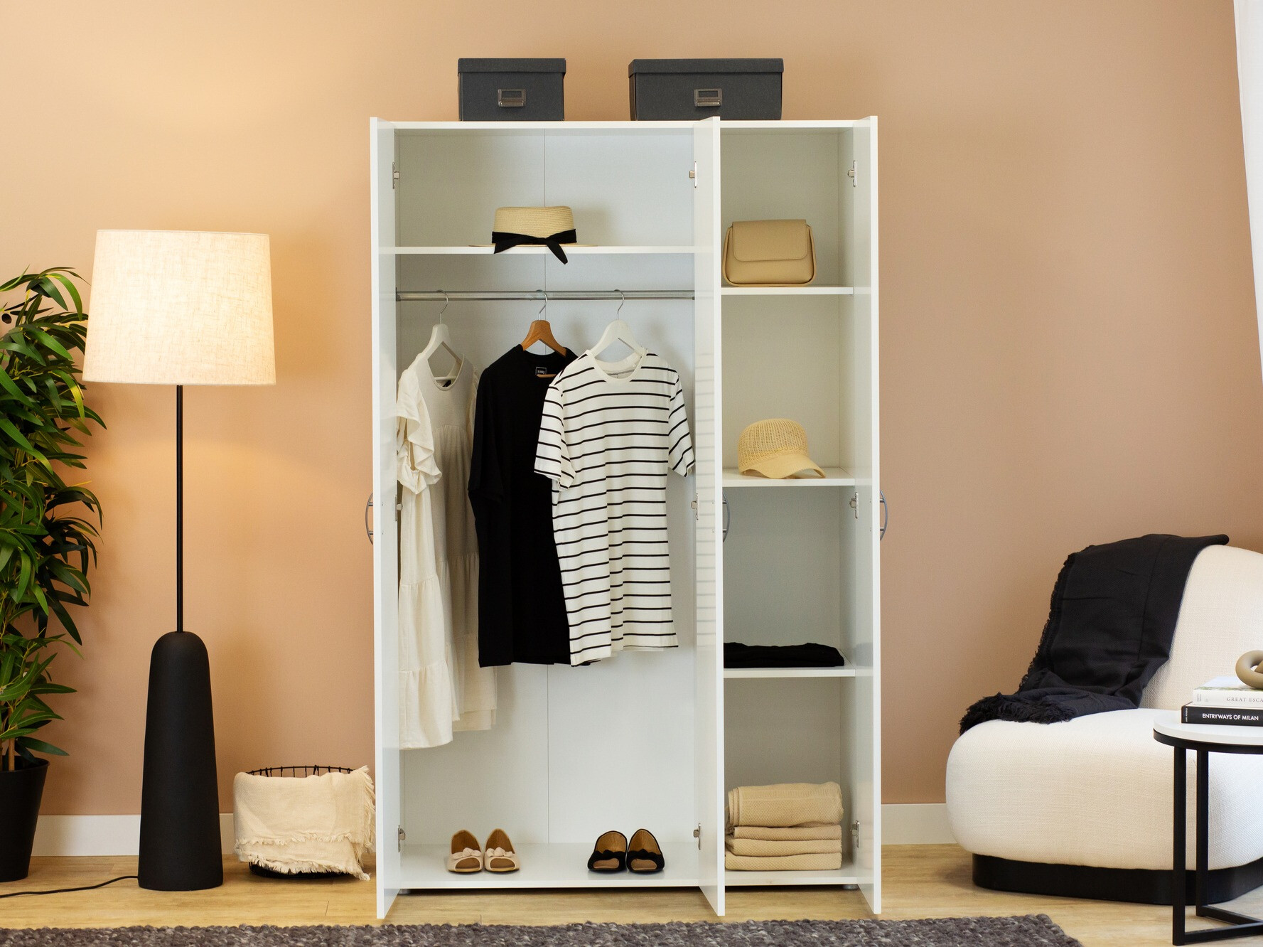 Armario Bristol 184 (Blanco)