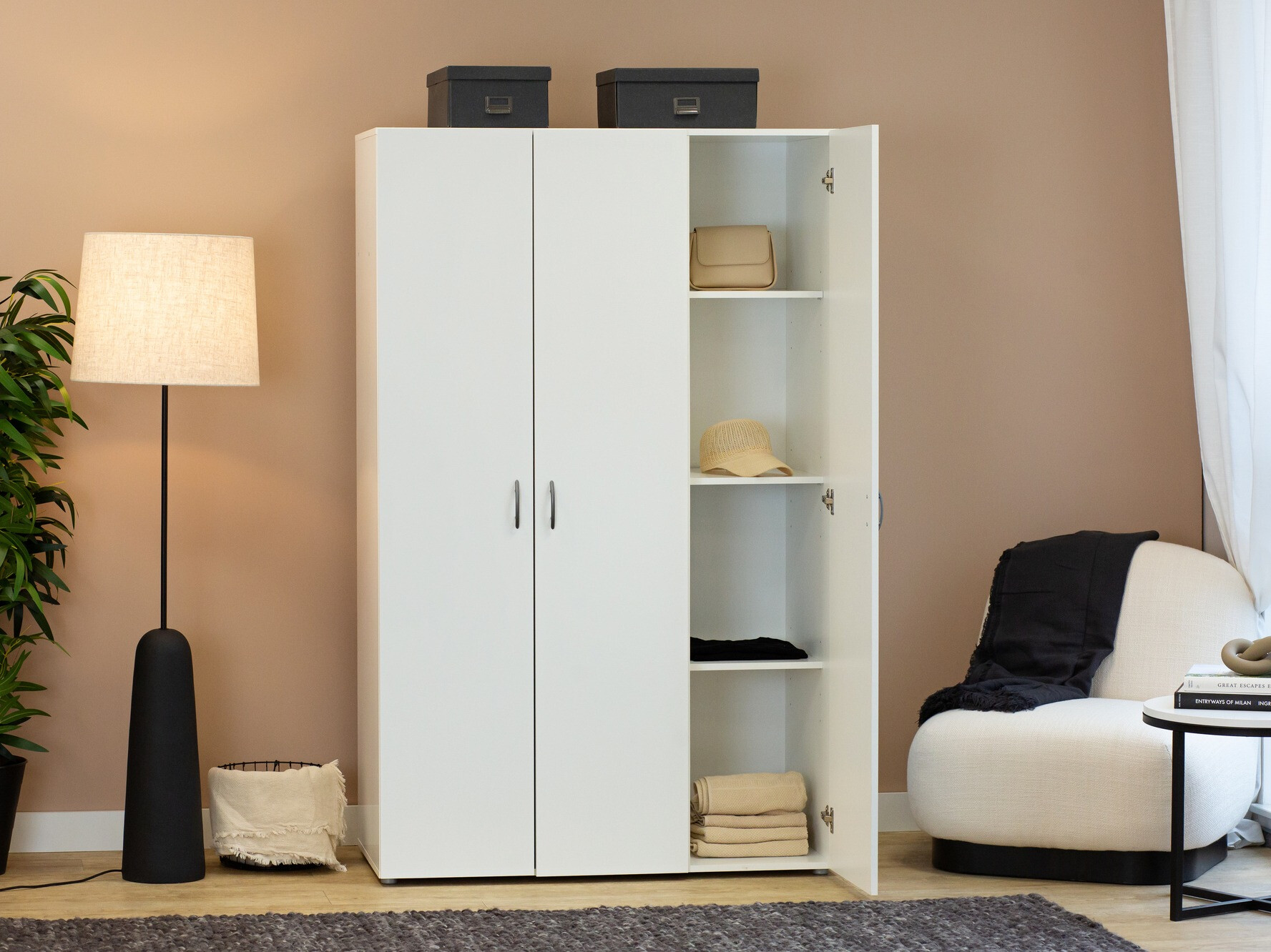 Armario Bristol 184 (Blanco)