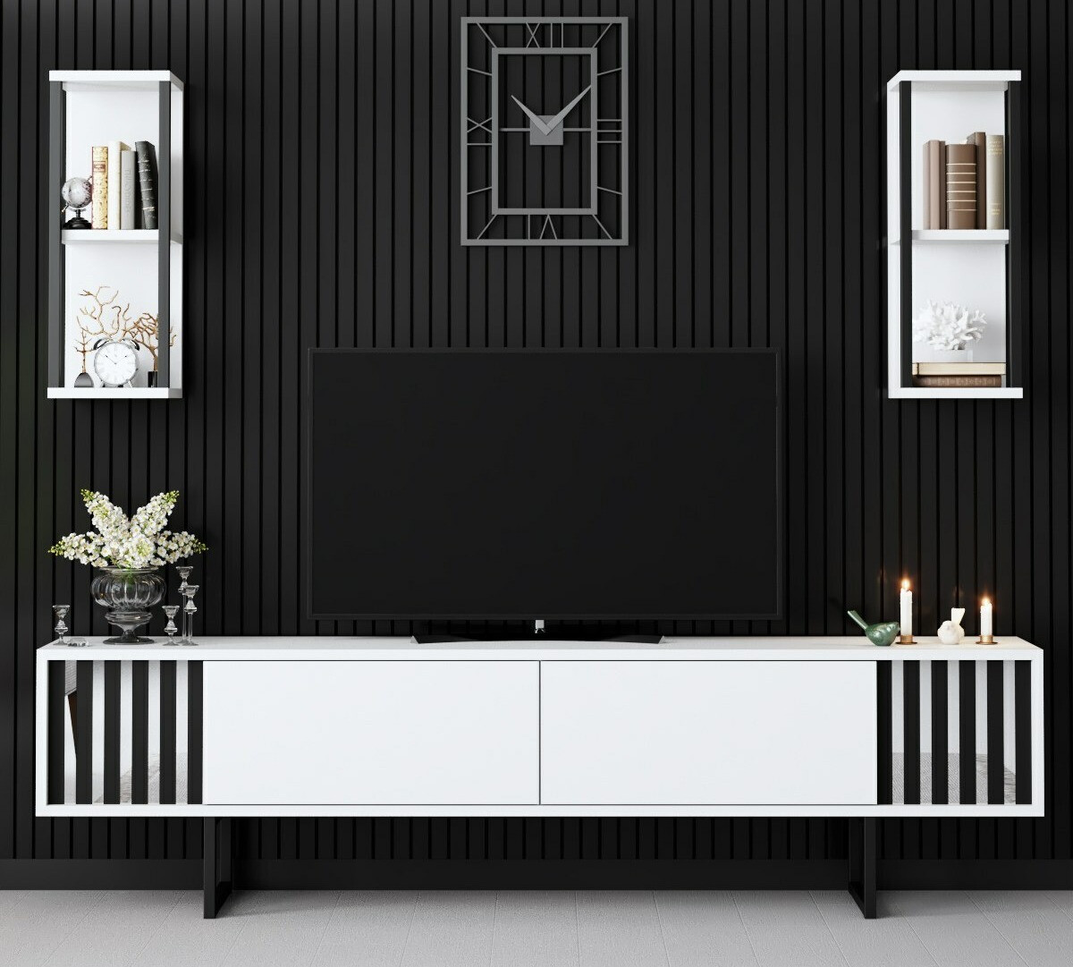 Conjunto de salón Kailua 2398 (Blanco)