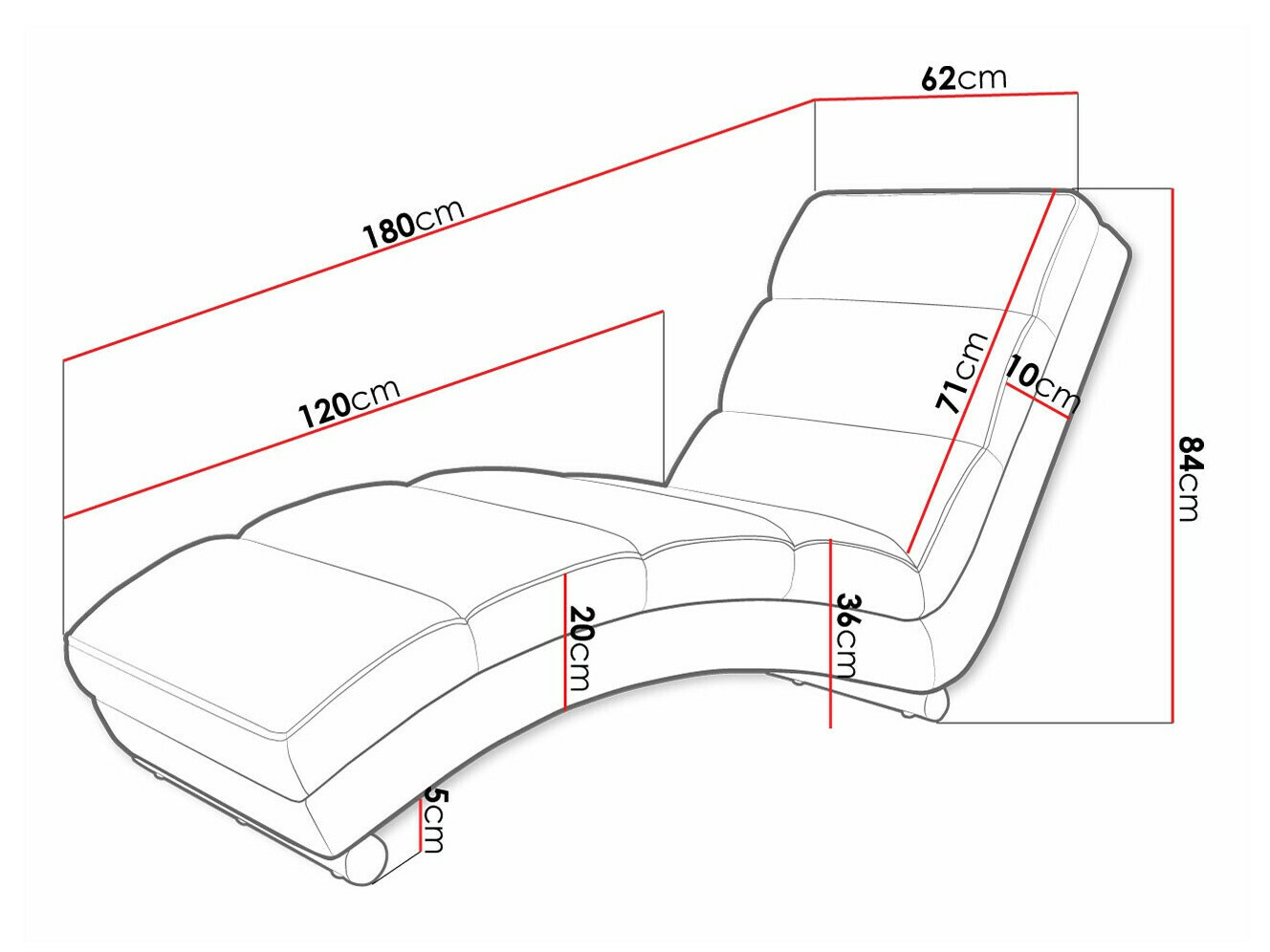 Diván Comfivo 172 (Magni 206.18)