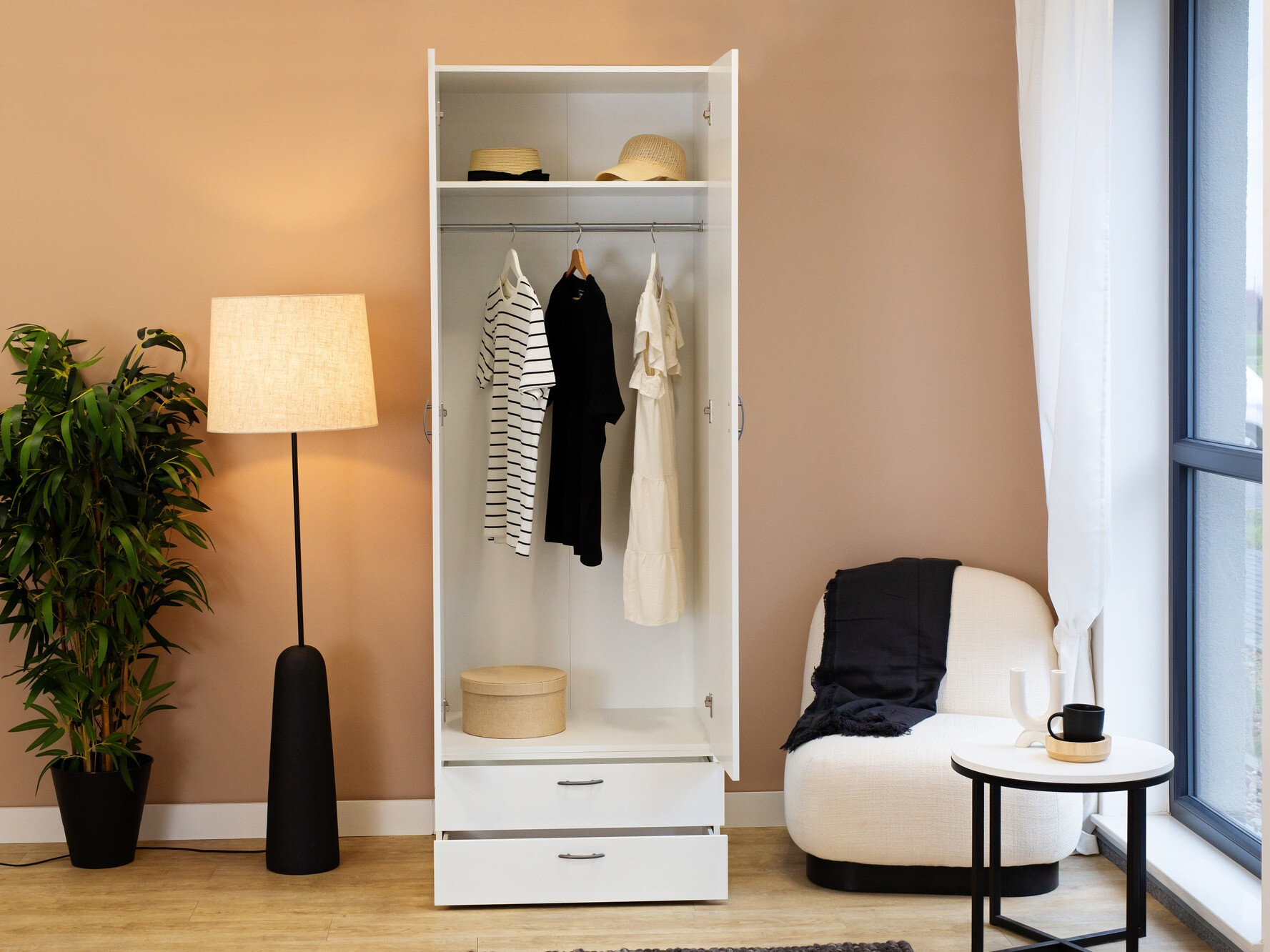 Armario Bristol 187 (Blanco)