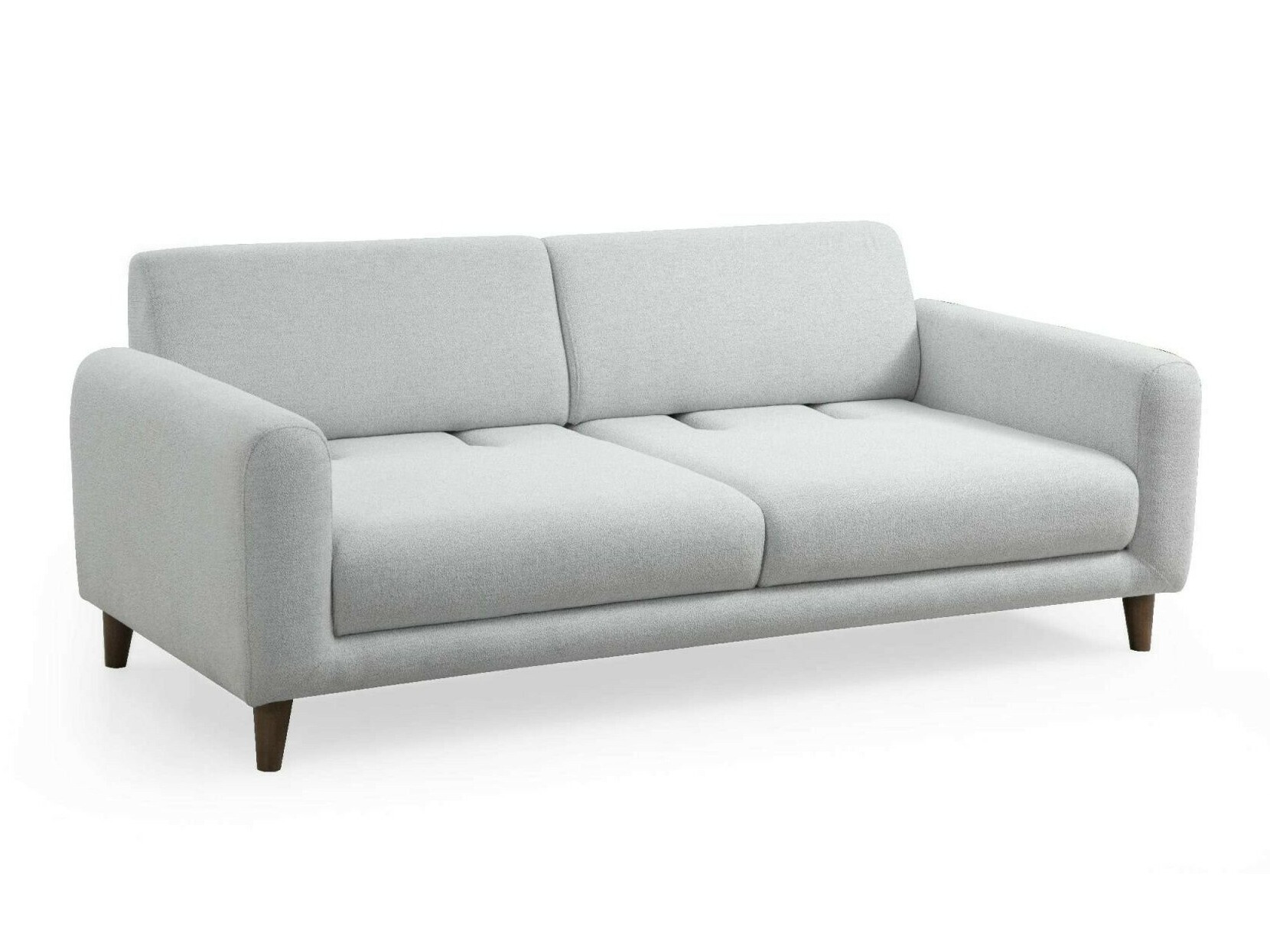 Conjunto de muebles tapizado Altadena C131 (Blanco + Gris oscuro)