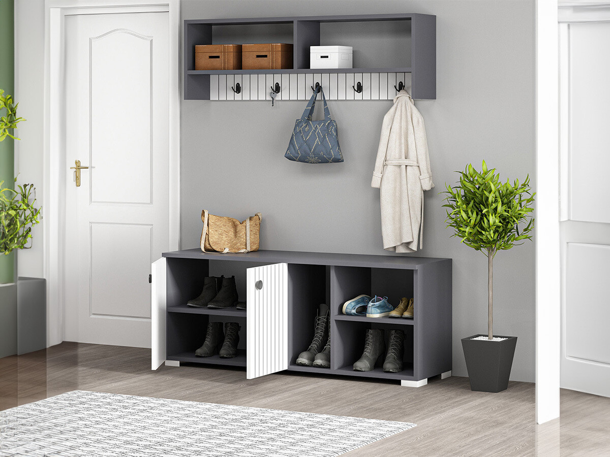 Conjunto de recibidor Kailua 1900 (Antracita)