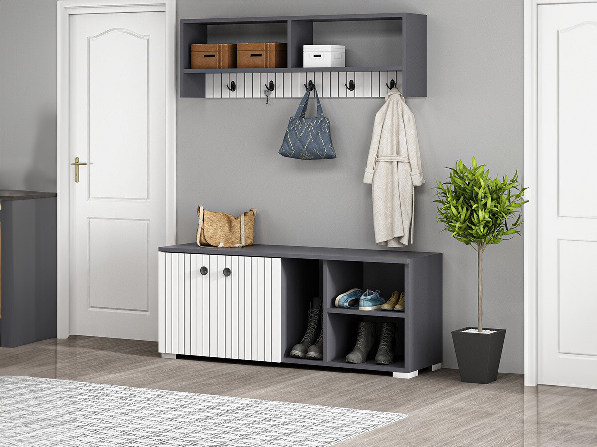 Conjunto de recibidor Kailua 1900 (Antracita)