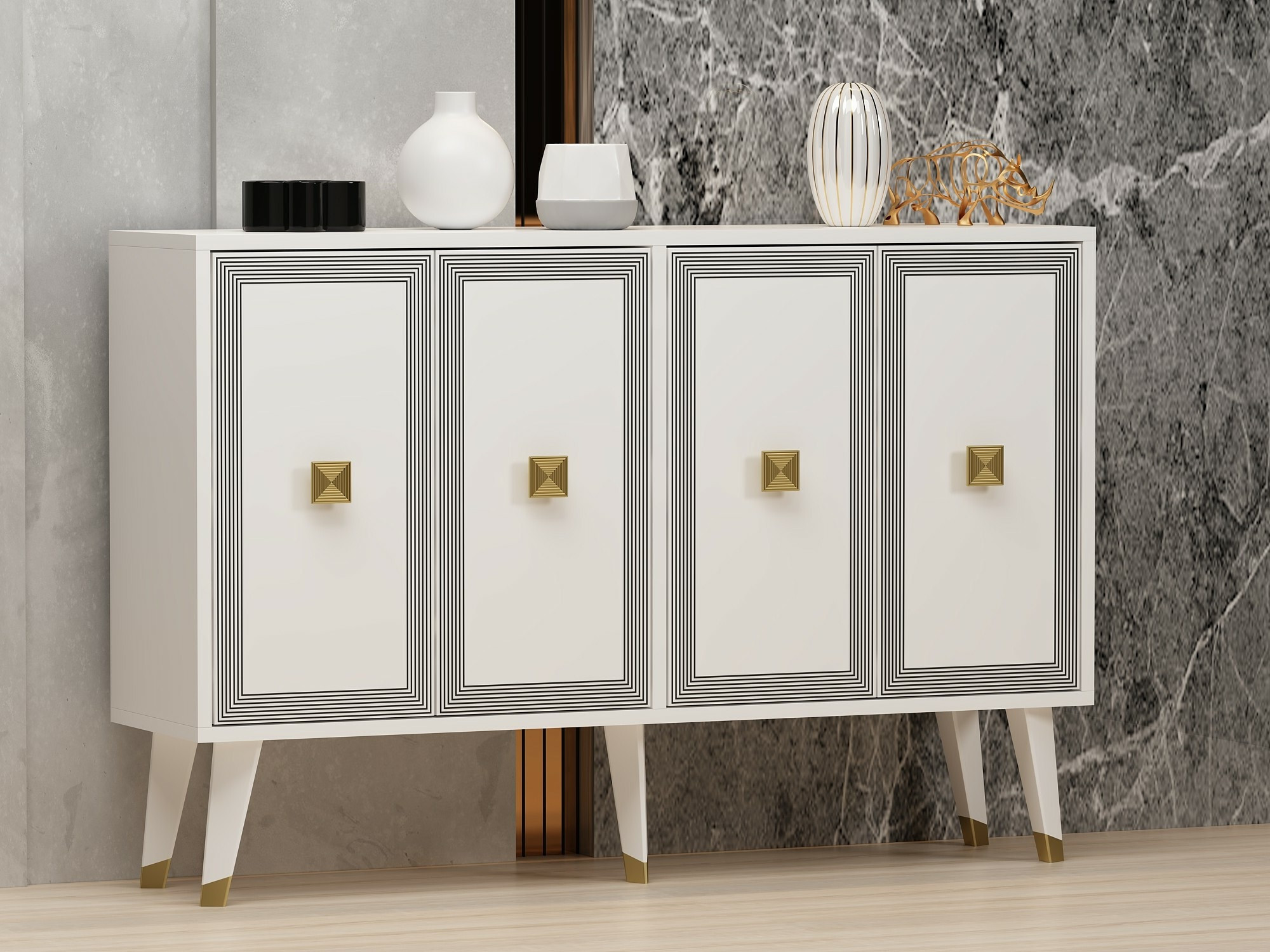 Aparador Dunliru 113 (Blanco)