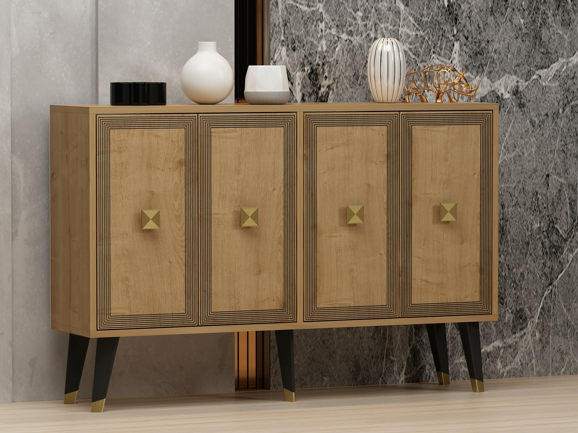 Aparador Dunliru 113 (Roble)