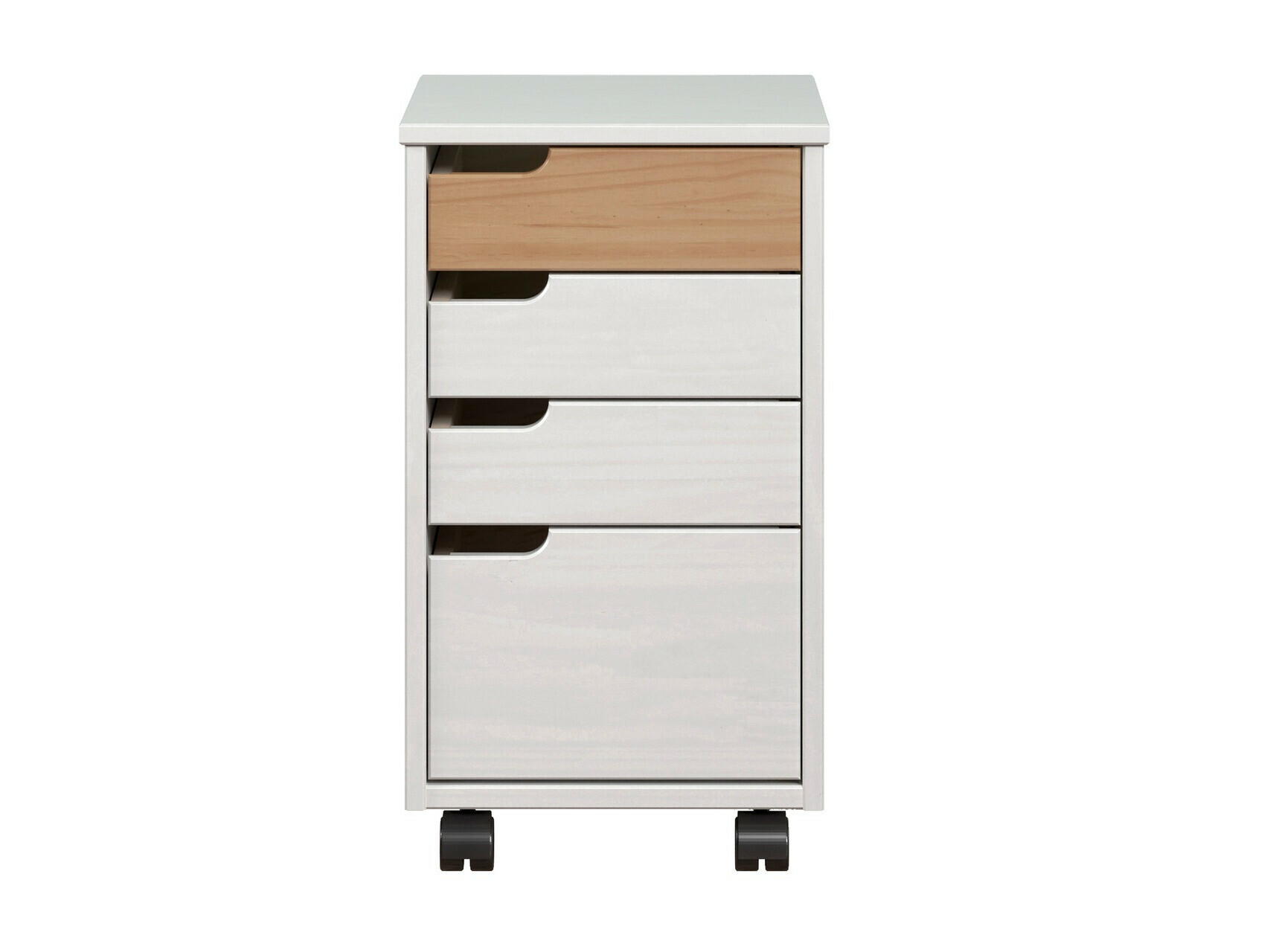 Archivador Indianapolis C101 (Blanco + Miel de roble)