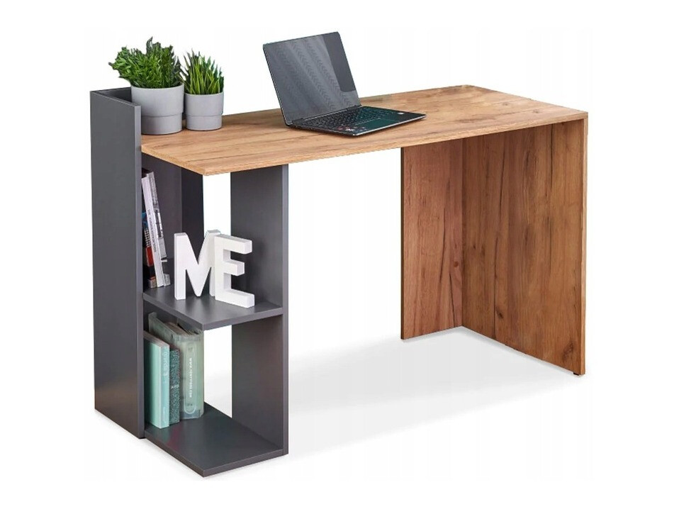 Mesa de oficina Houston 825 (Roble + Antracita)