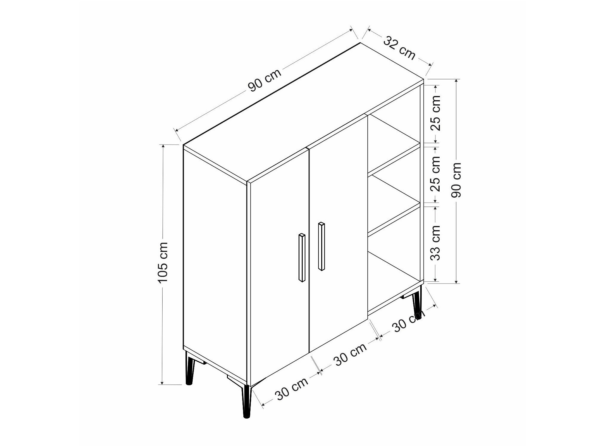 Estante para zapatos Kailua 1941 (Blanco)