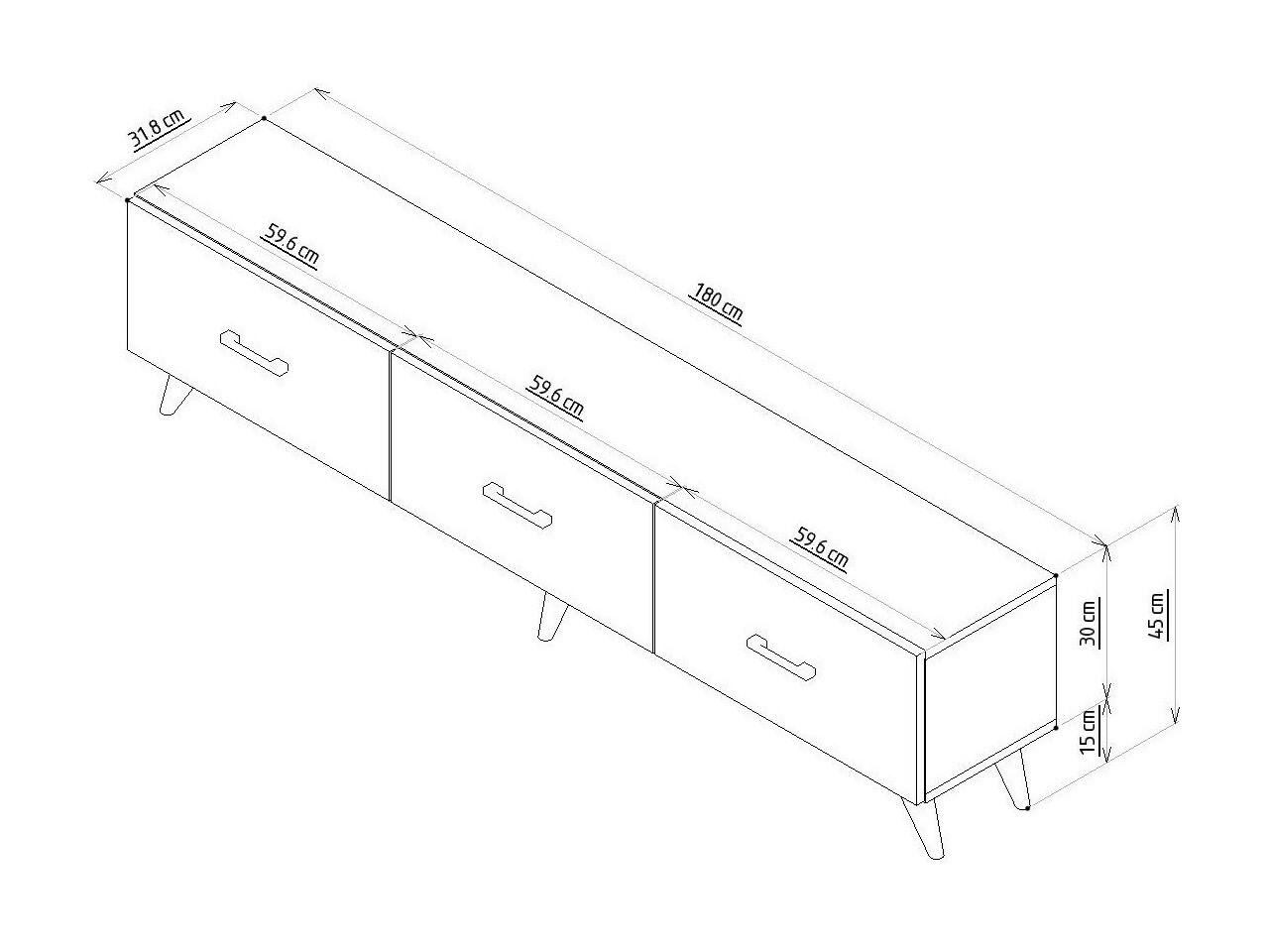 Mueble TV Kailua 1965