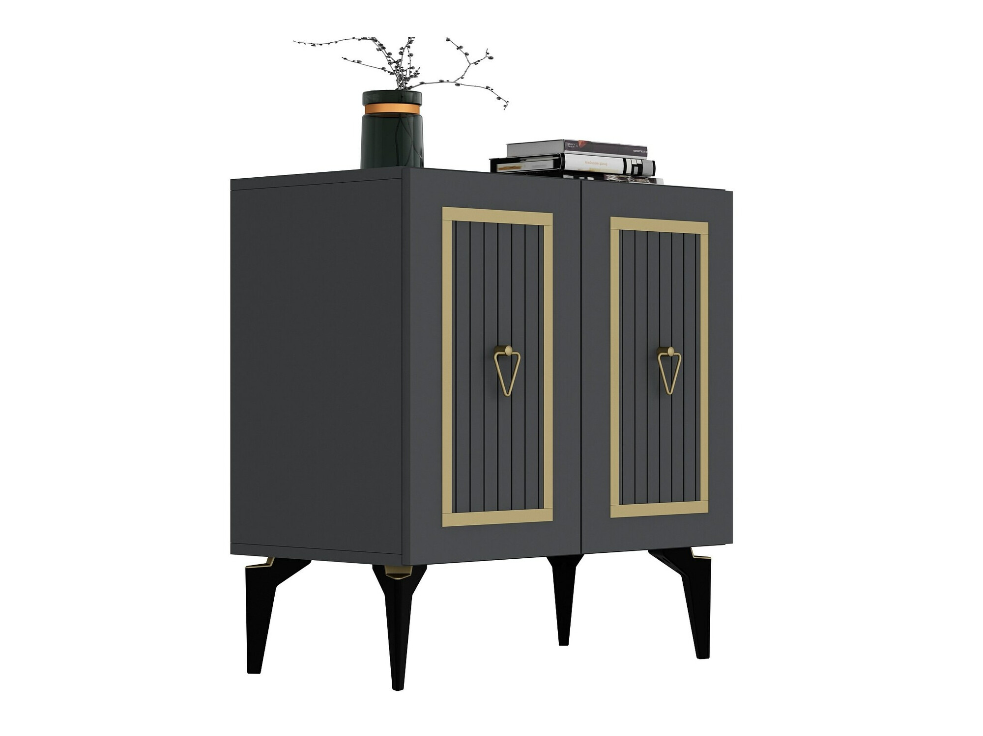 Aparador Kailua 1973 (Antracita + Dorado)