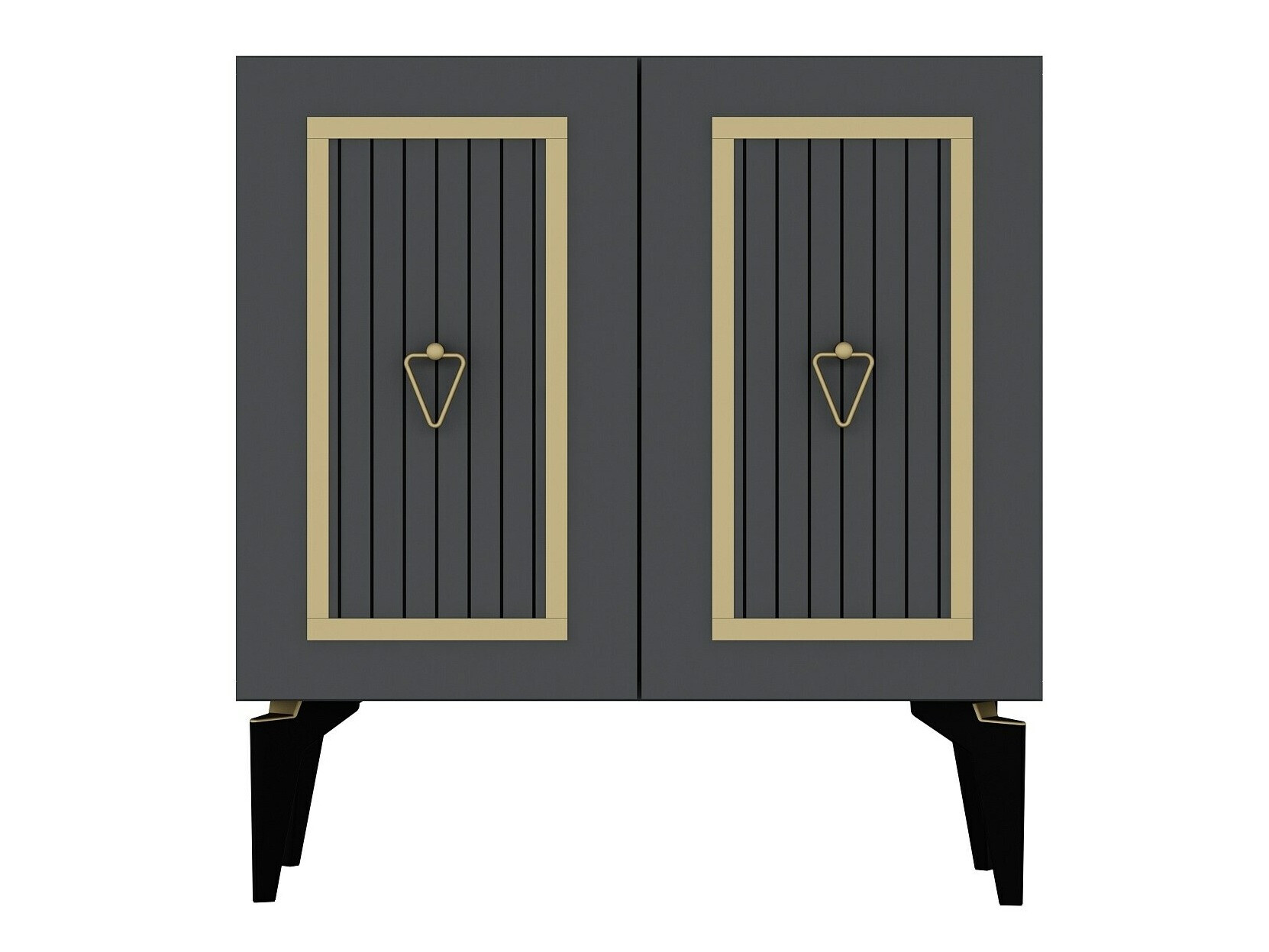 Aparador Kailua 1973 (Antracita + Dorado)
