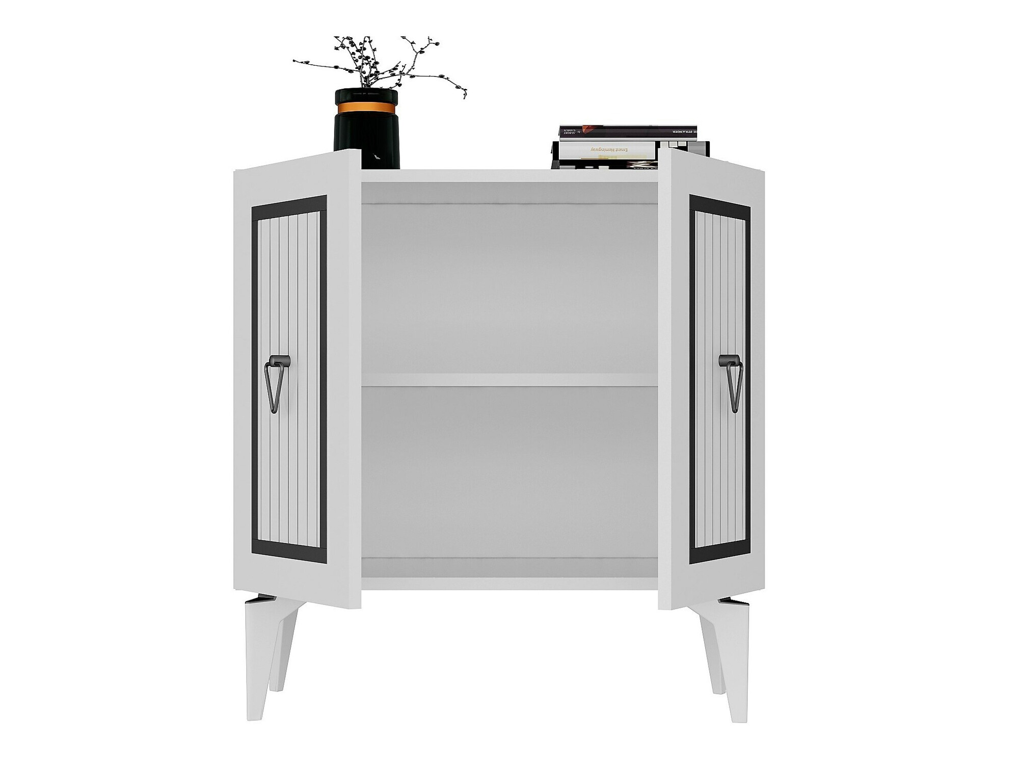 Aparador Kailua 1973 (Blanco + Plata)