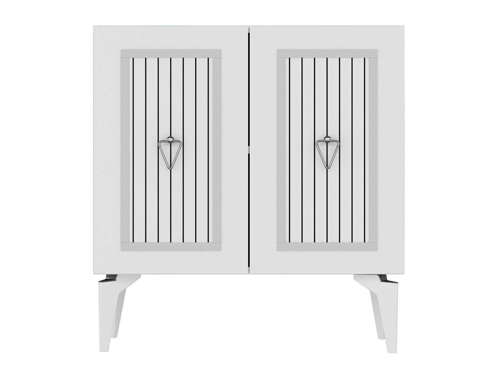 Aparador Kailua 1973 (Blanco + Plata)