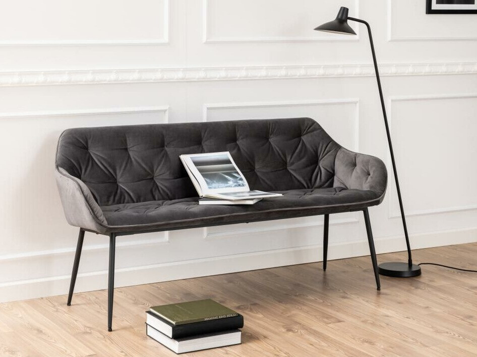 Banco acolchado Norsica 589 (Gris oscuro)