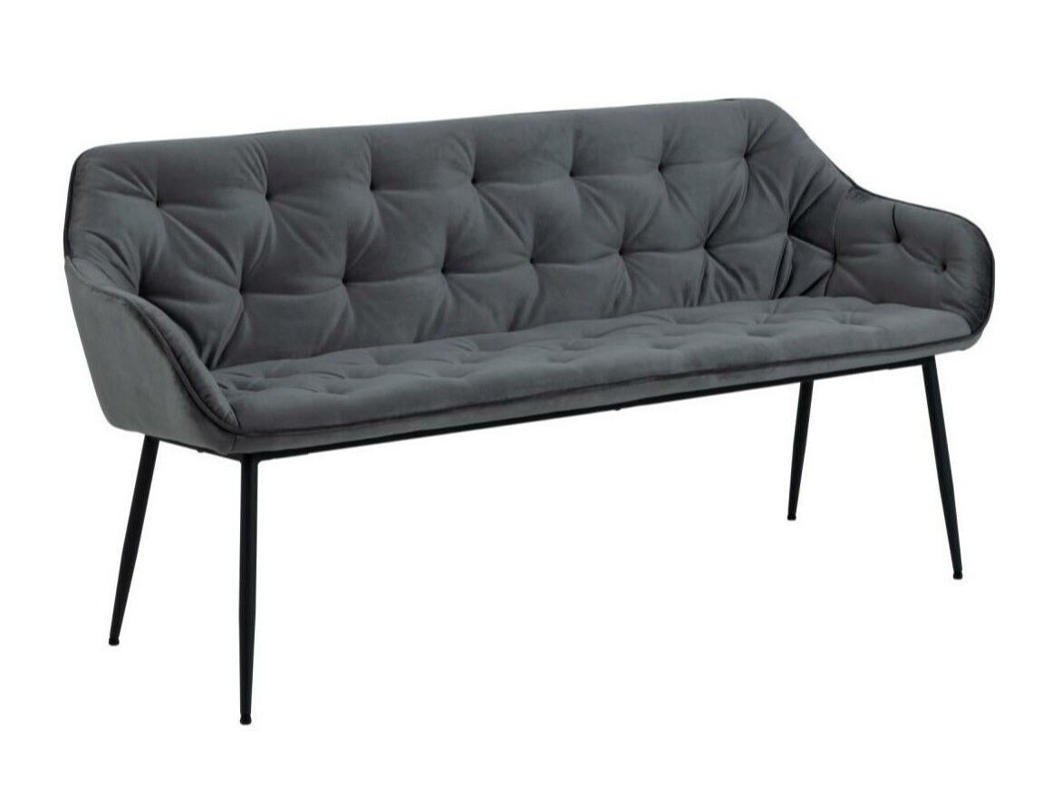 Banco tapizado Norsica 589 (Gris oscuro)