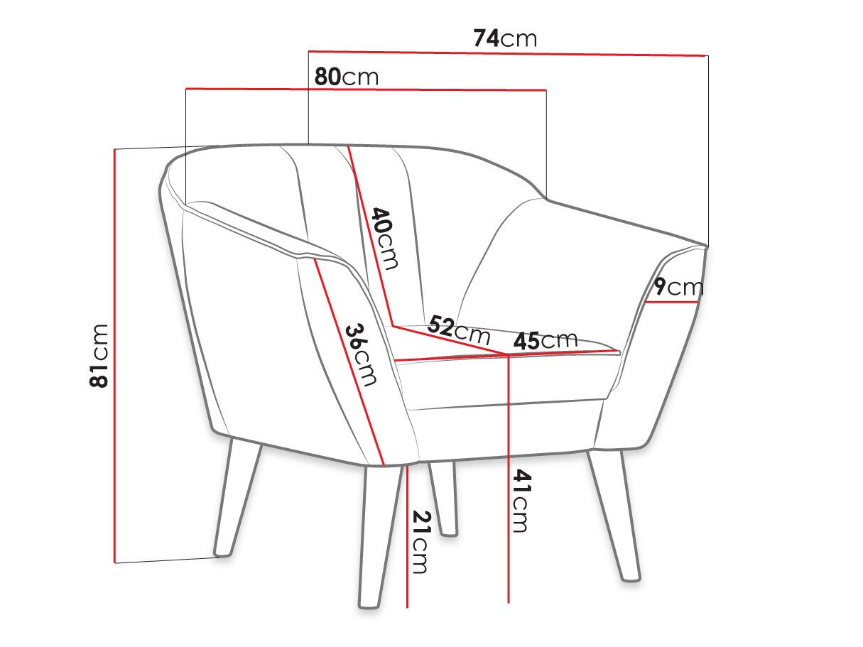 Sillón Arvada 120 (Manila 13)