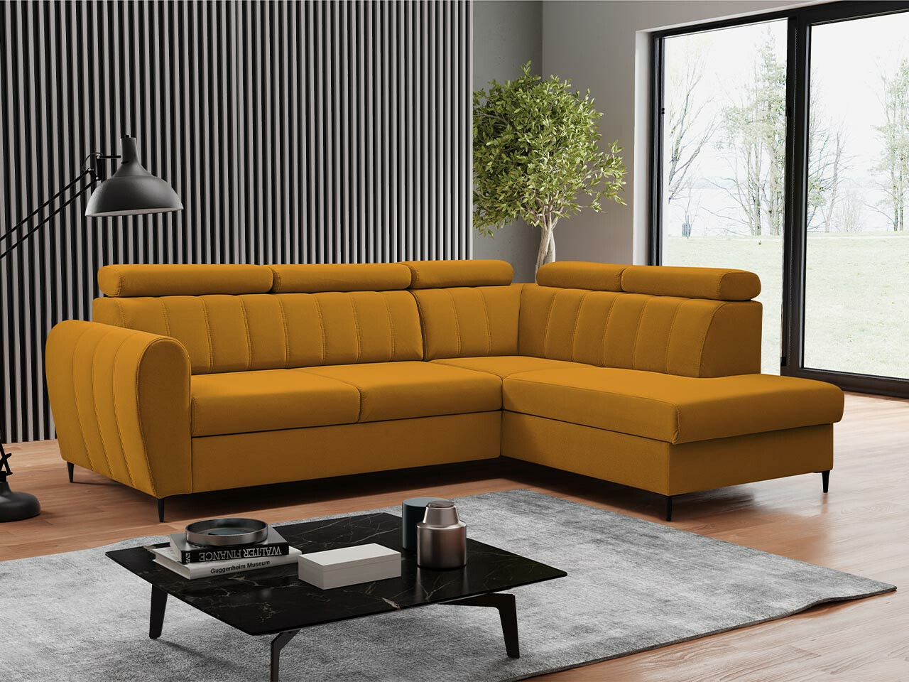 Sofá rinconero Temple 125 (Kronos 01)