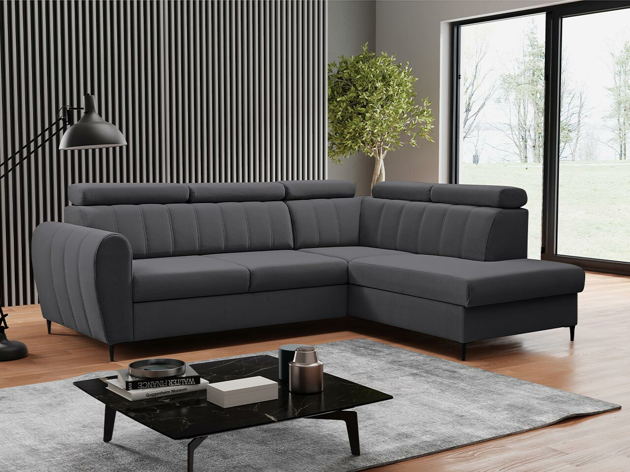 Sofá rinconero Temple 125 (Kronos 22)