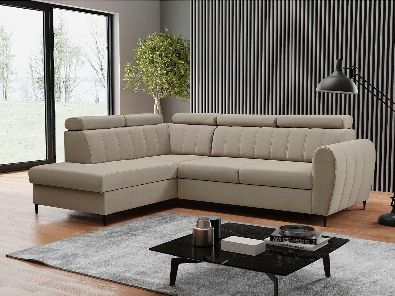 Sofá rinconero Temple 125 (Paros 2)