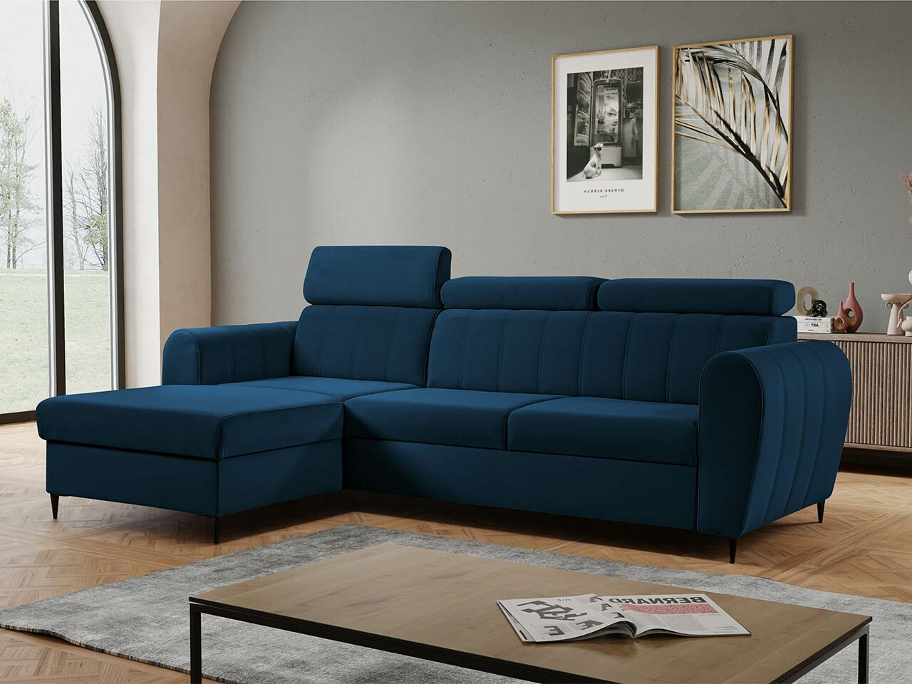 Sofá rinconero Temple 126 (Kronos 09)