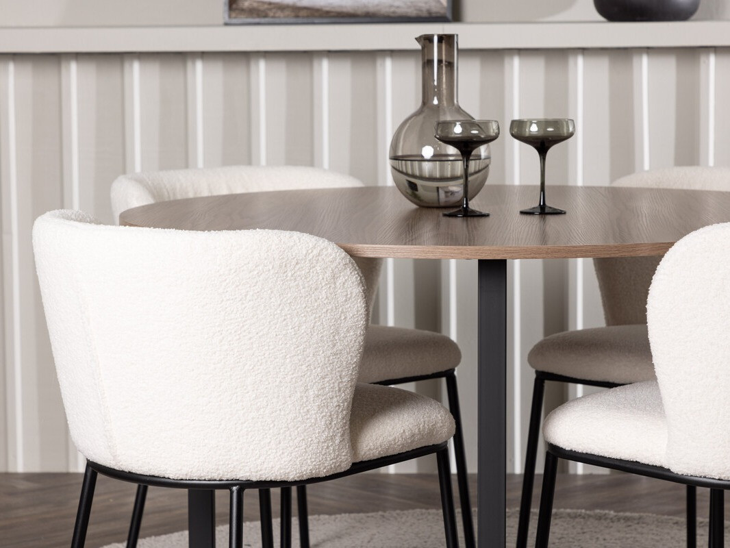 Conjunto de mesas y sillas para comedor Dallas 4343