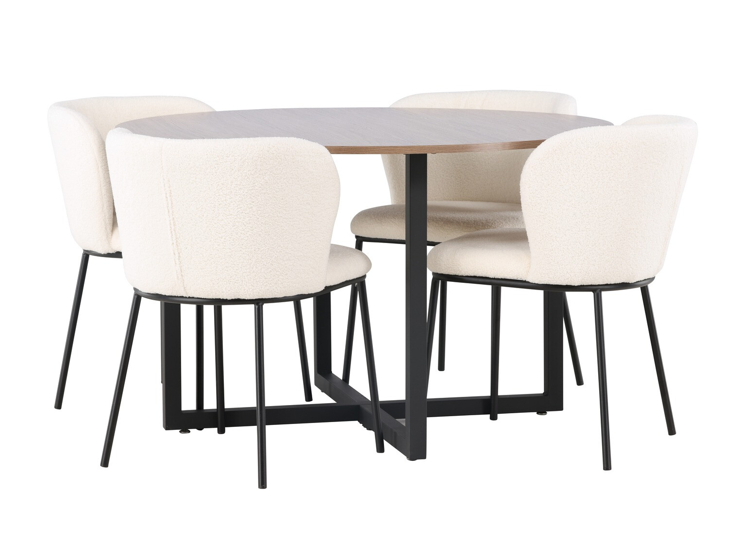 Conjunto de mesas y sillas para comedor Dallas 4343