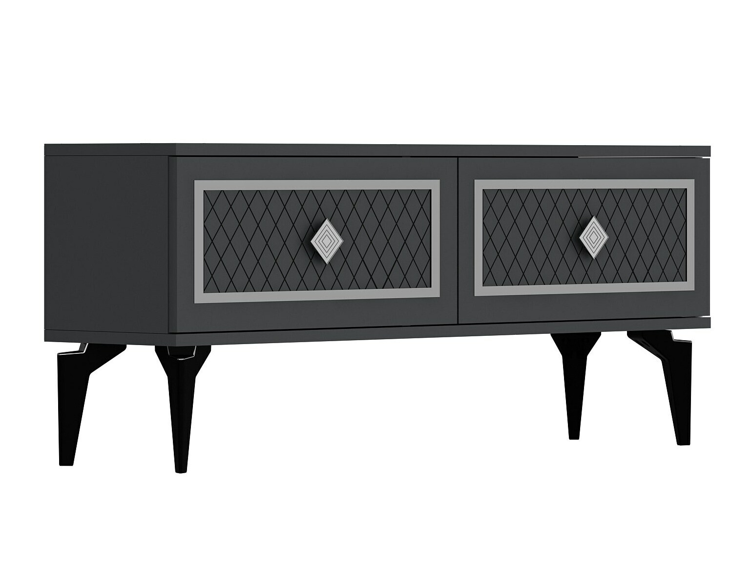 Mueble TV Kailua 1984 (Antracita + Plata)