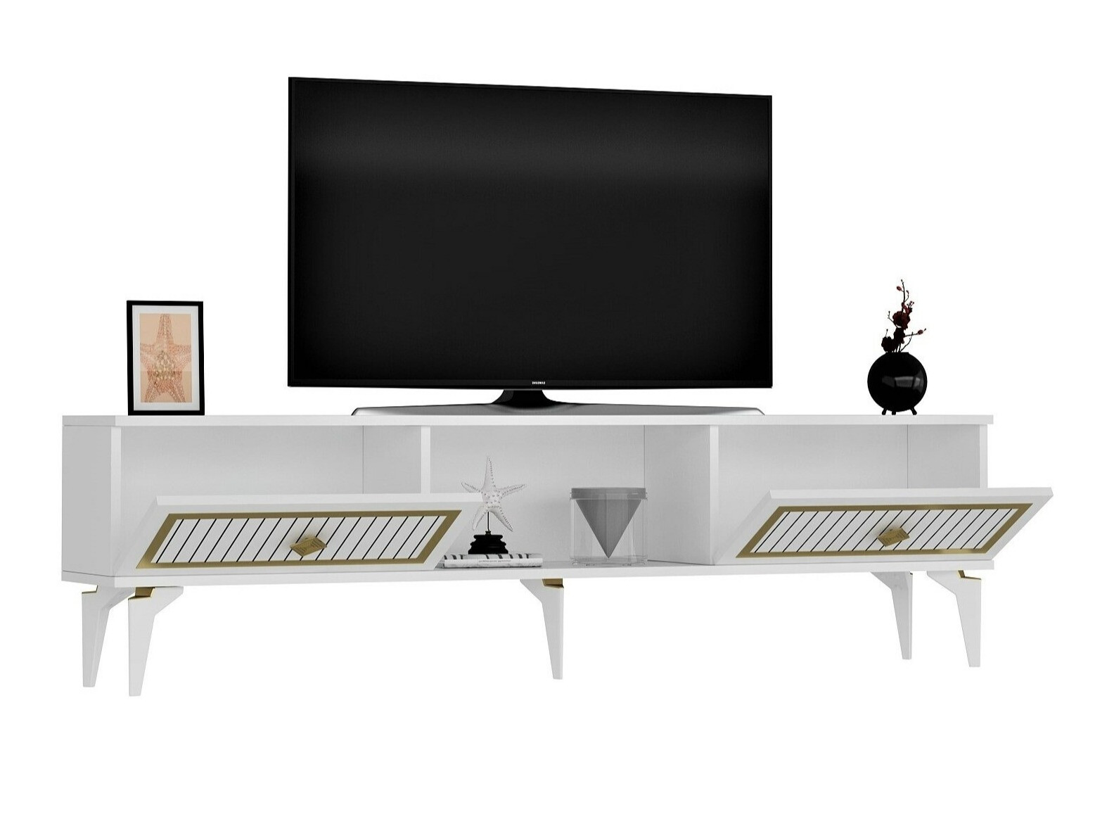 Mueble TV Kailua 1986 (Blanco)