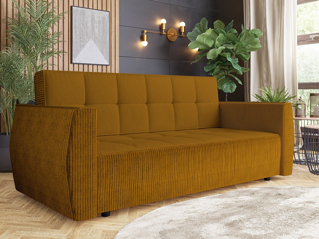 Sofá cama Edinburg 107 (Poso 01 + Kronos 01)