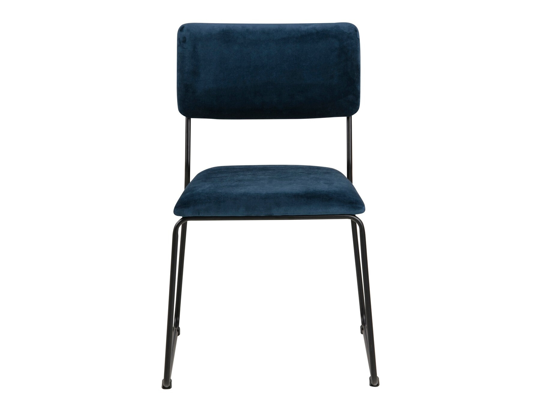 Conjunto de mesas y sillas para comedor Norsica 557 (Azul oscuro + Negro)