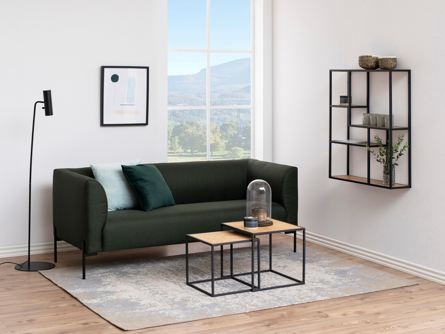 Estantería de pared Norsica Sevferi 108