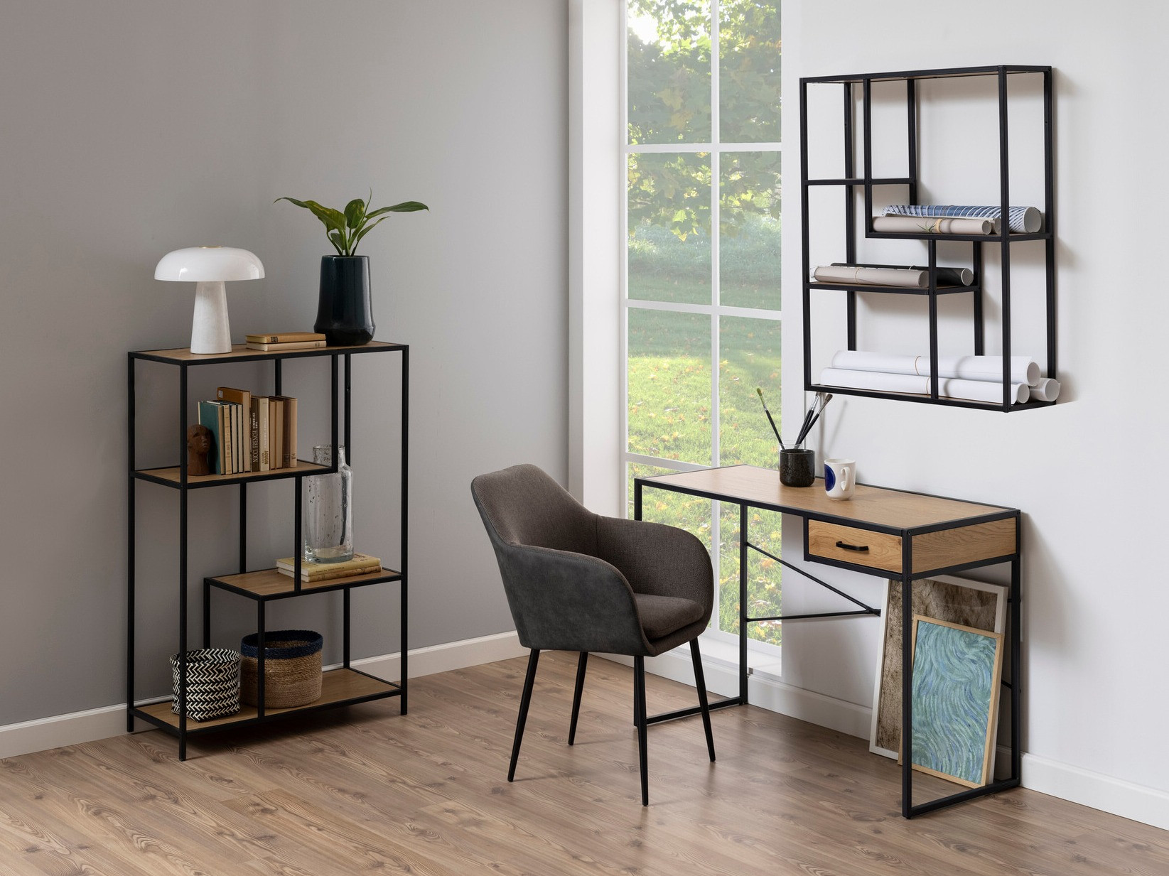 Estantería de pared Norsica Sevferi 108