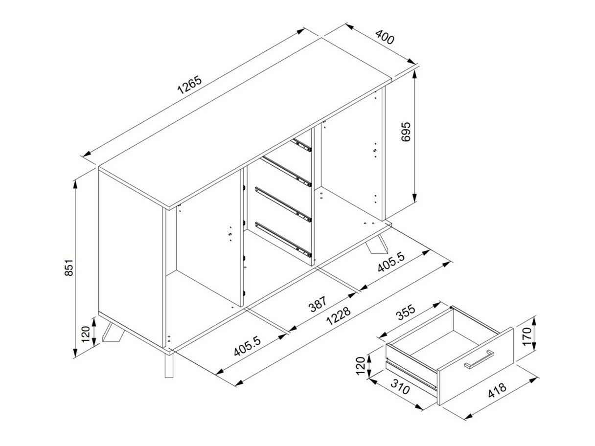 Cómoda Findlay T101