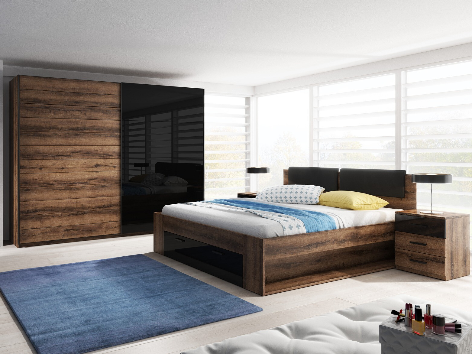 Conjunto de dormitorio Levruvu 109