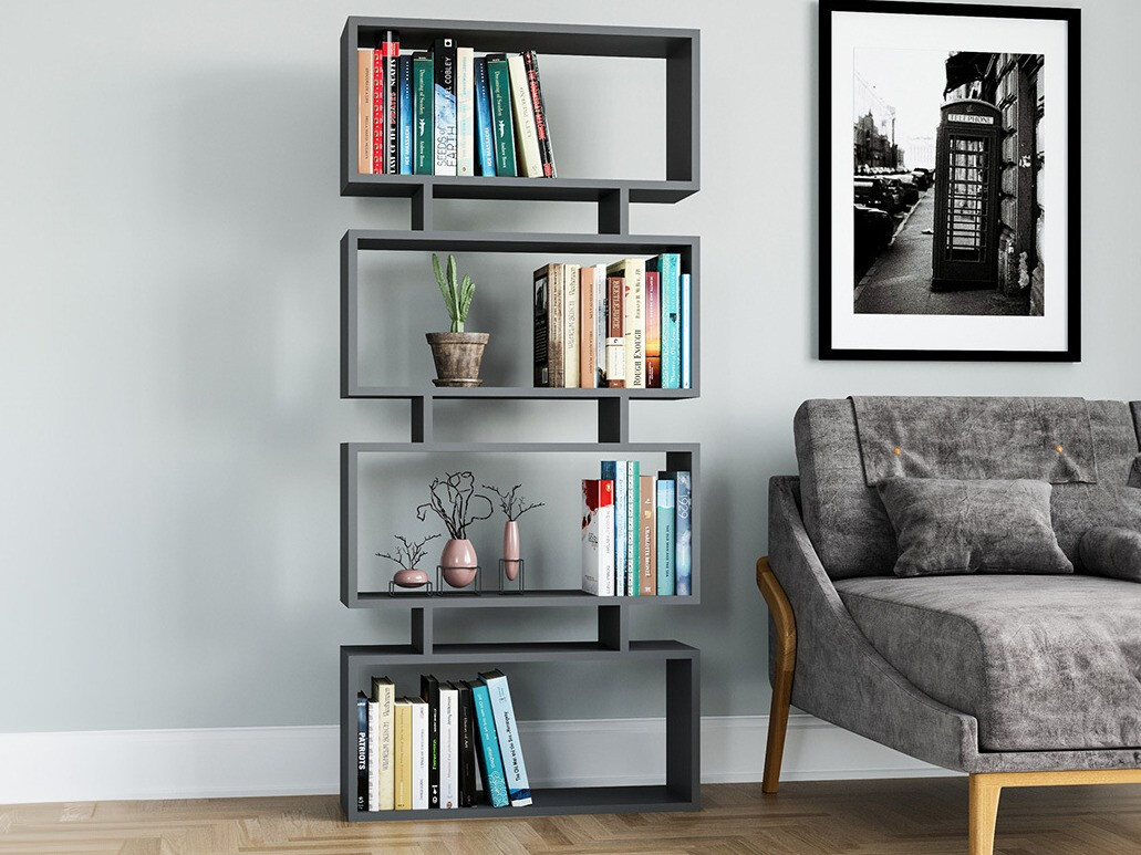 Estantería Kailua 2001 (Antracita)
