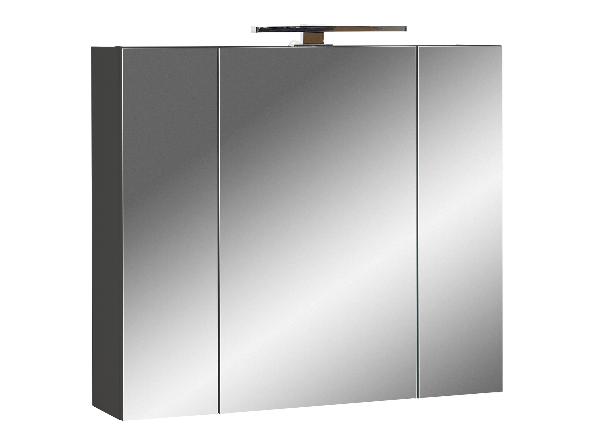 Conjunto de mueble de baño Ventei 104 (Grafito + Navarra roble)