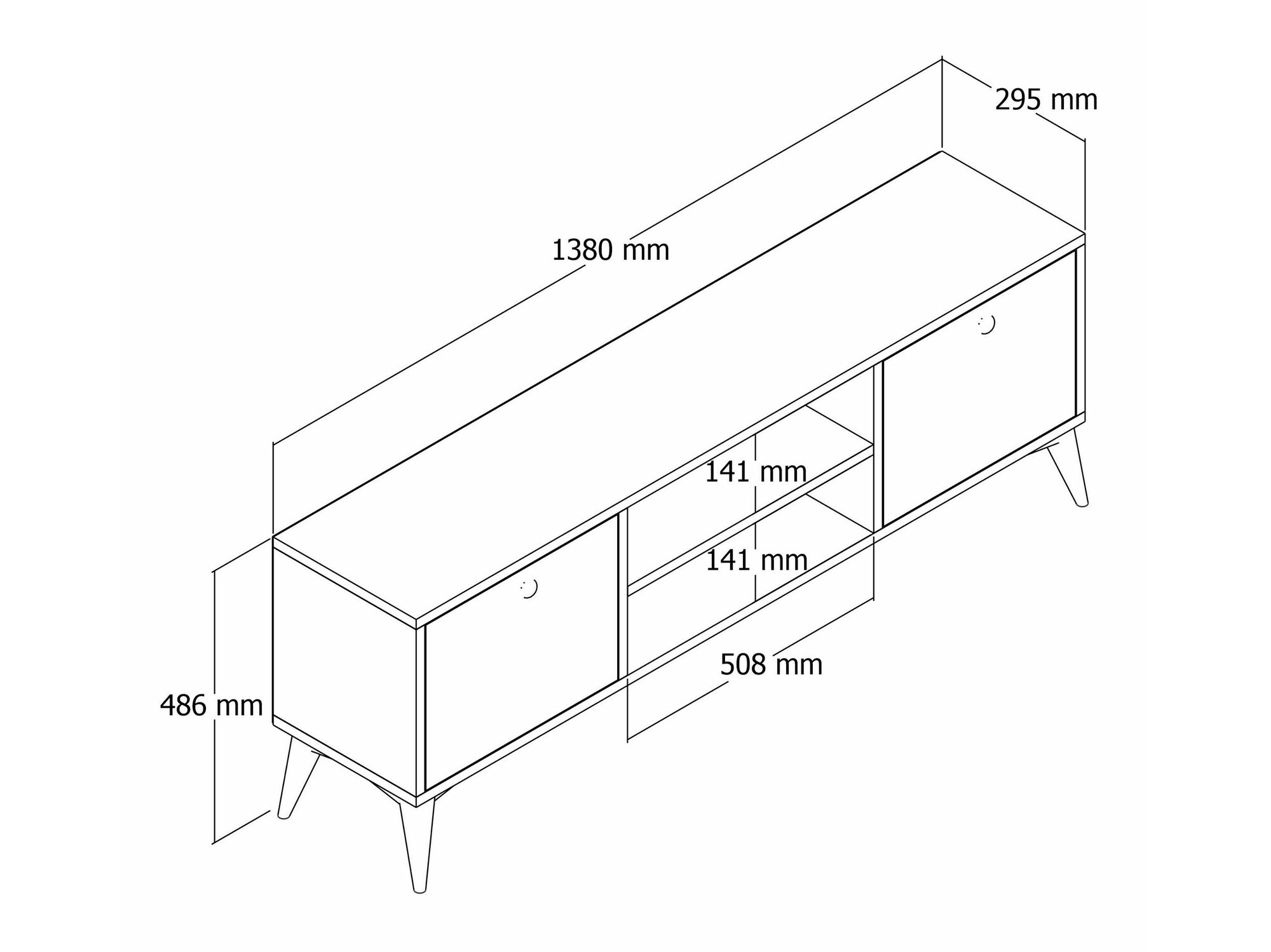 Mueble TV Kailua 2024