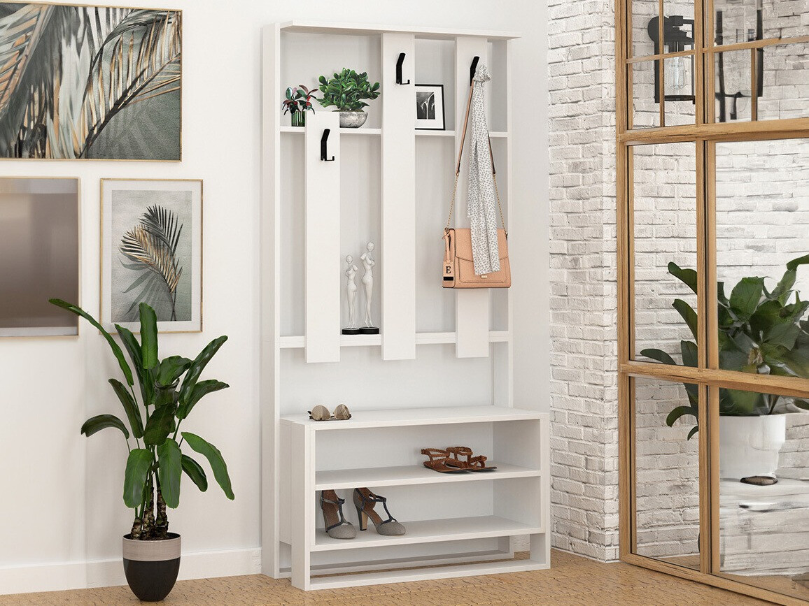 Conjunto para recibidor Kailua 537 (Blanco)