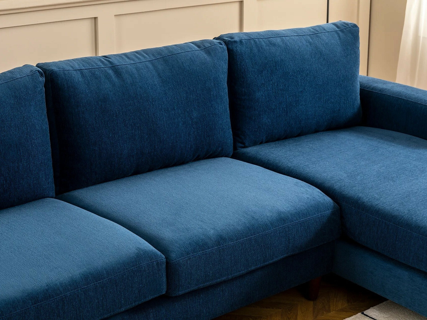 Sofá rinconero Altadena 549 (Azul oscuro)