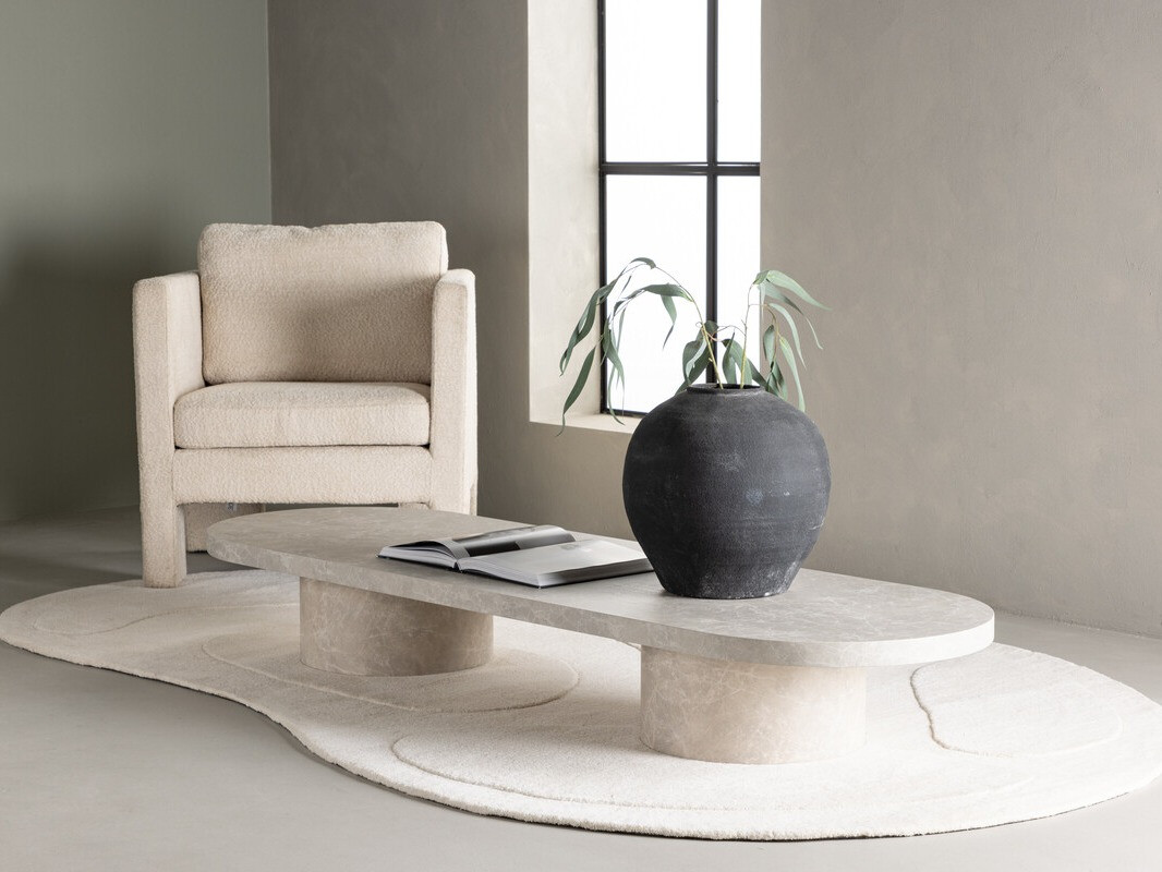 Mesa de centro Dallas 4711 (Beige)